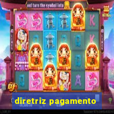 diretriz pagamento